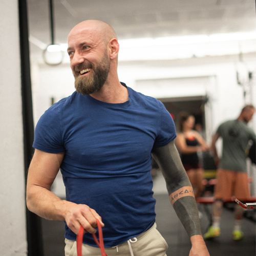 Portret trenera przygotowania motorycznego pracującego w Ustroniu i Bielsku Białej ze sportowcami zawodowymi